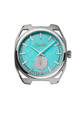 Patrium Amazonite et serti Neige