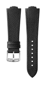 Cuir noir _ Black full-grain leather